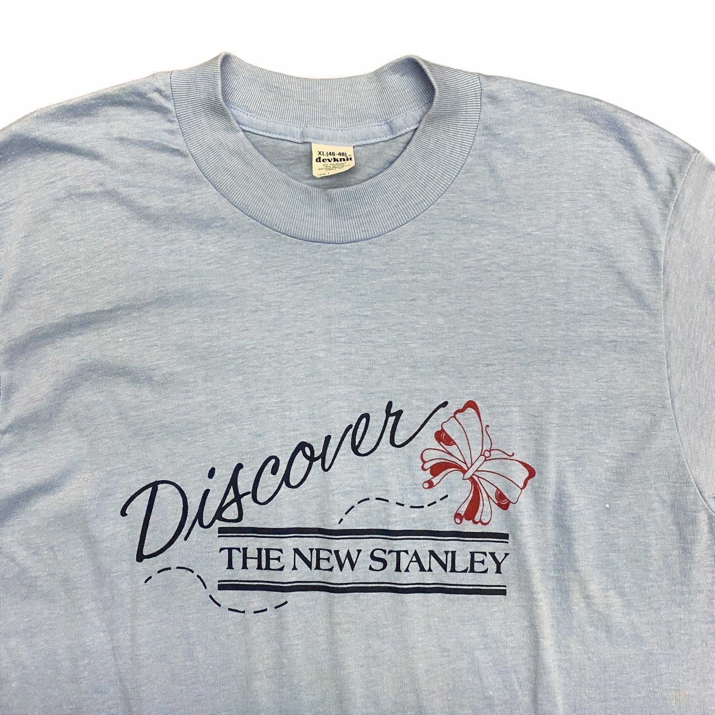 Vintage 1980s "Discover The New Stanley" Tee - Size XL