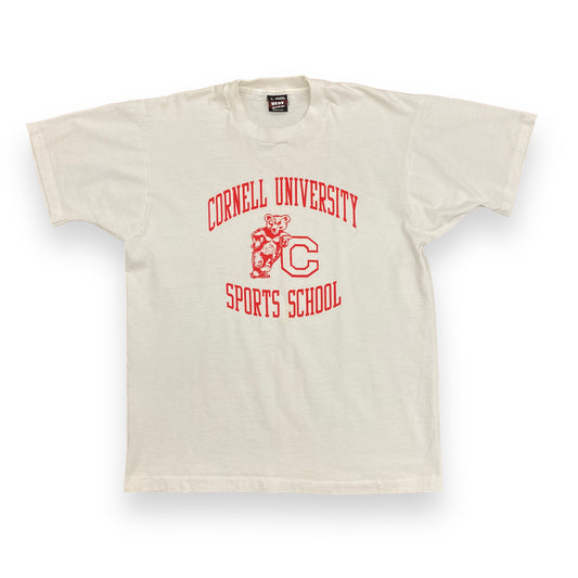 Vintage 1990s Cornell University Sports School Tee - Size Large