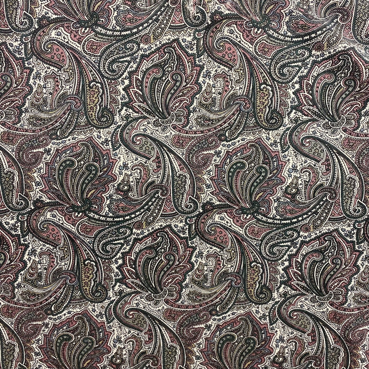 Vintage Paisley AOP Polo - Size Large