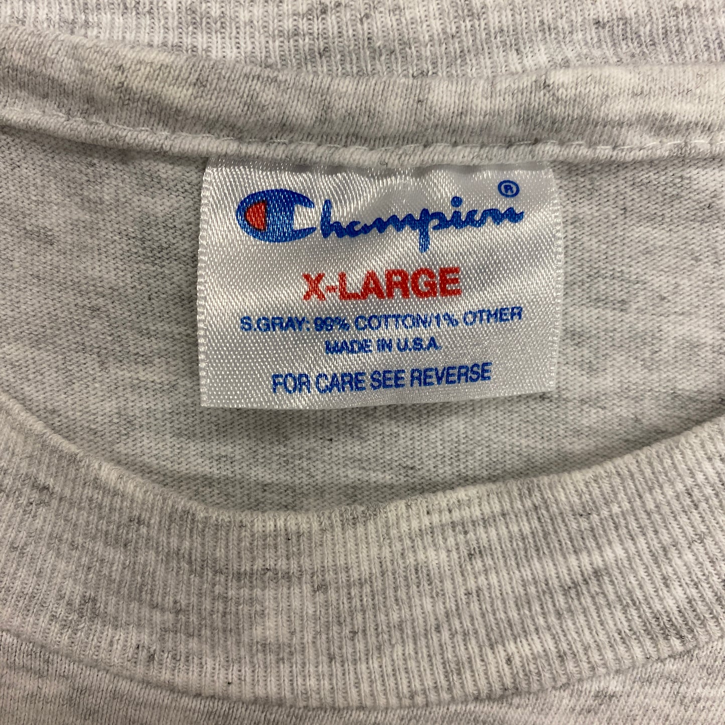 Vintage 90s Champion Russell Sage College Single Stitch Tee - Size XL