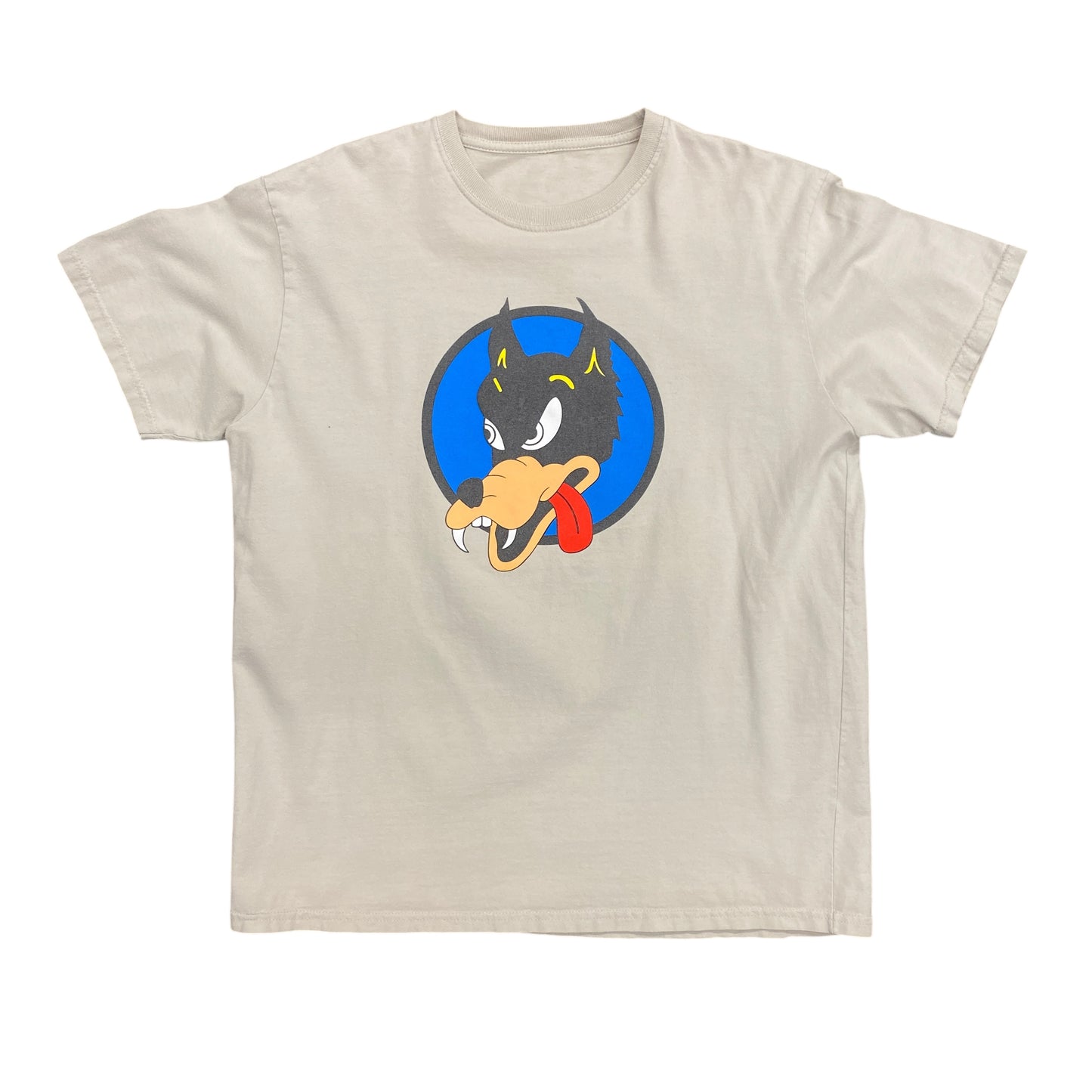 00's Jerry Garcia Wolf Tee - Size Large