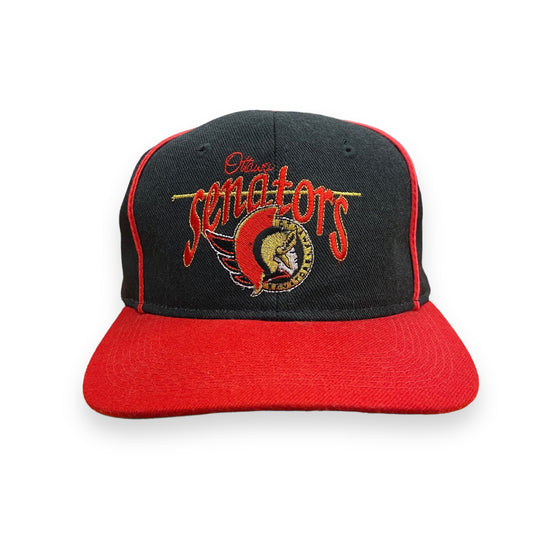 Vintage 1990s The Game Ottawa Senators Hockey Snapback Hat