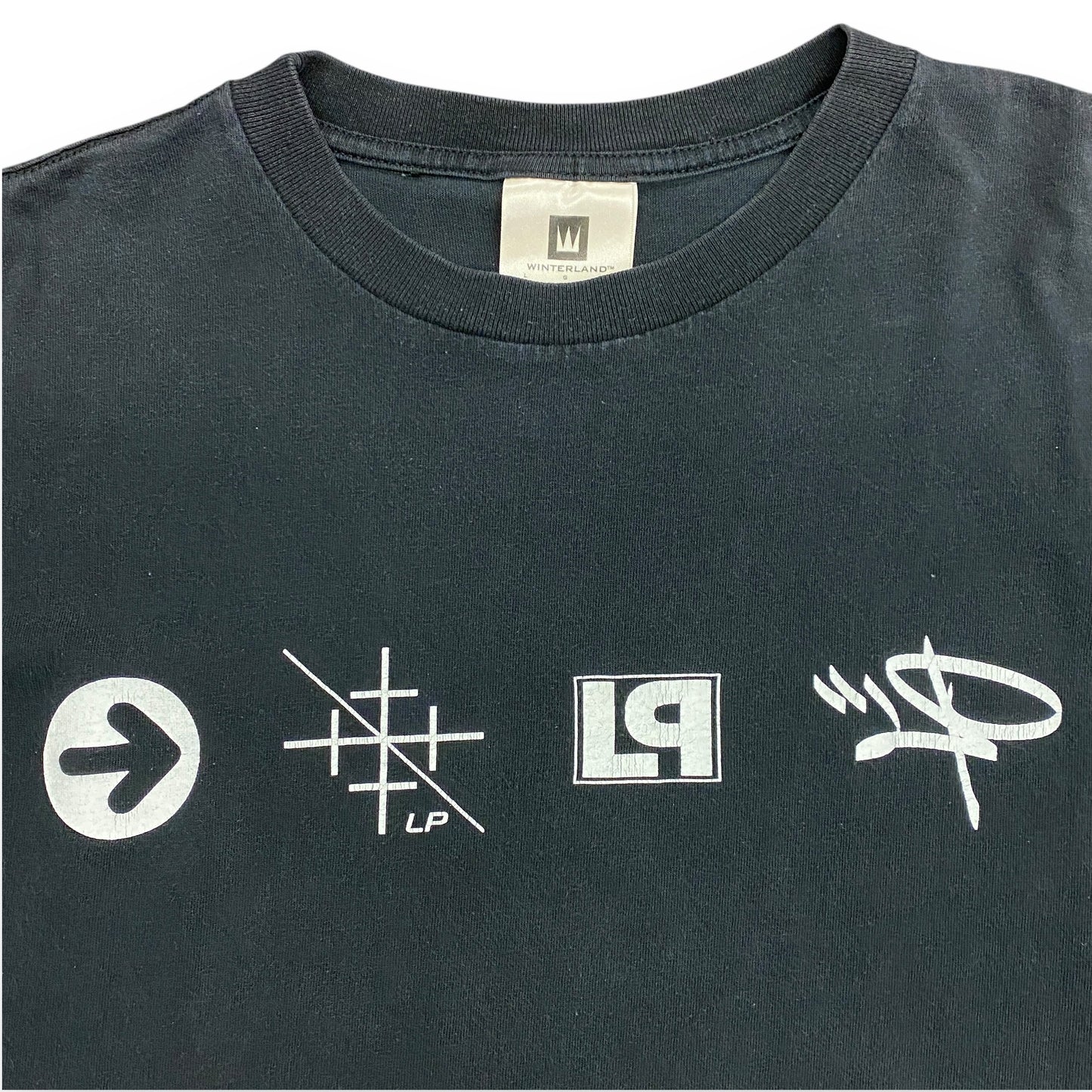 Early 00's Linkin Park x K-ROCK Band Tee - Size Large