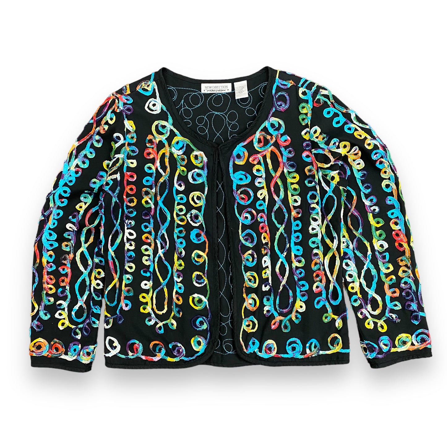 Vintage Tie Dye AOP Light Jacket - Size Small (Fits Small/Medium)
