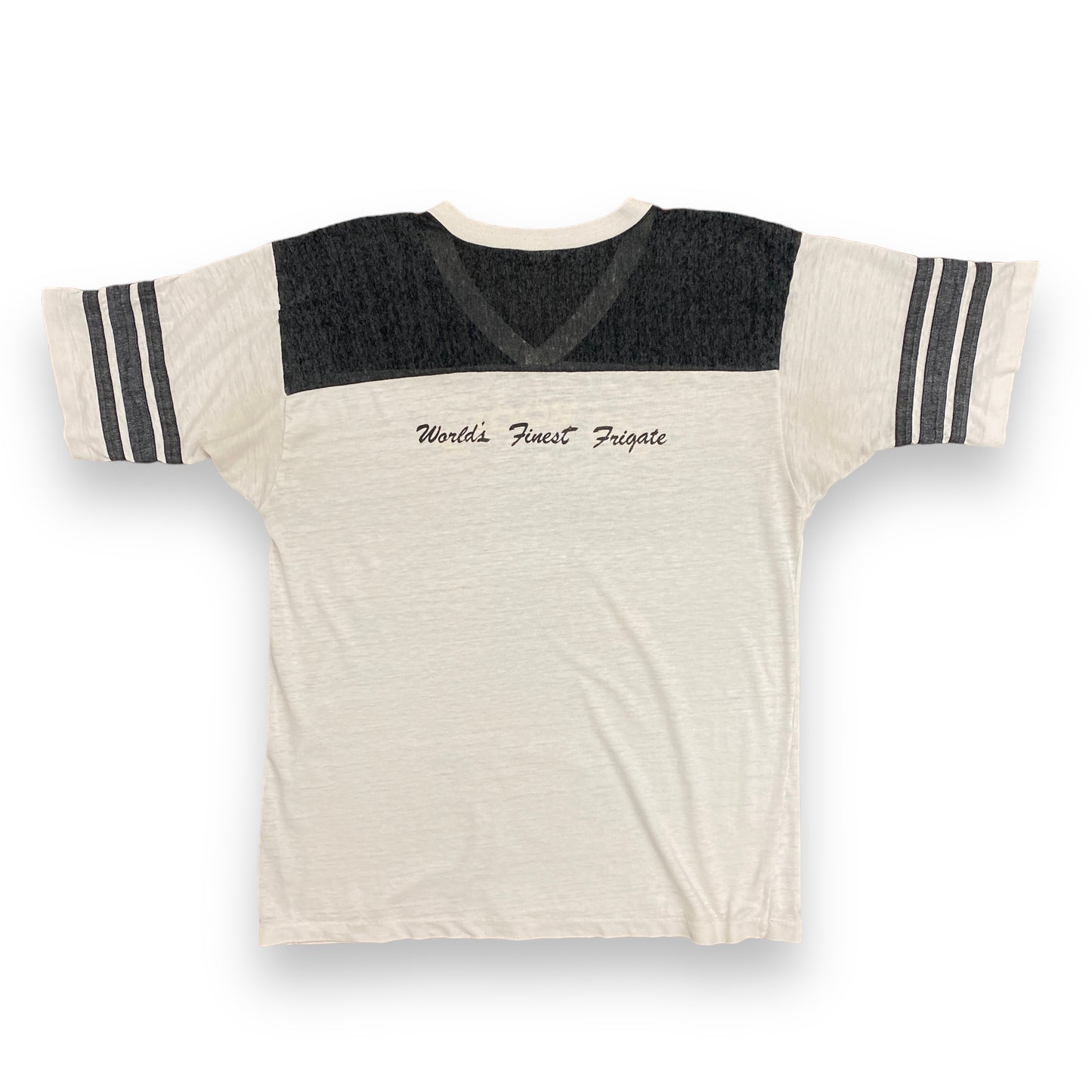 Vintage Early 1980s USS Boone Navy Ship Tee - Size XL
