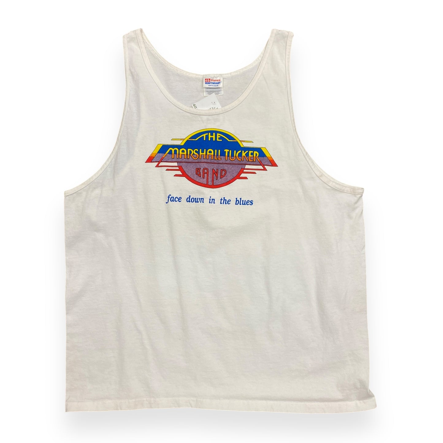 Vintage 1990s The Marshall Tucker Band "face down in the blues" Tank - Size XL