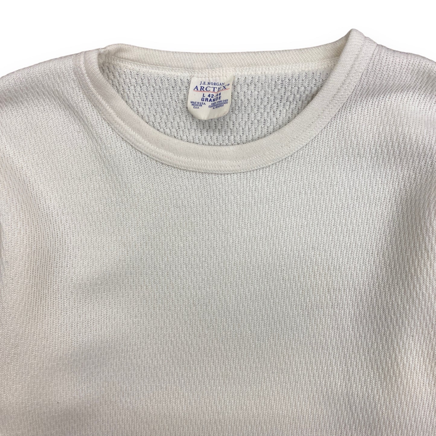 1980s Arctex Waffle Knit Thermal Shirt - Size Large