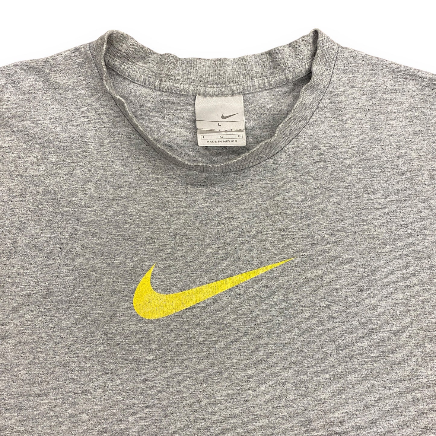 Early 2000s Nike Center Check Tee - Size Large