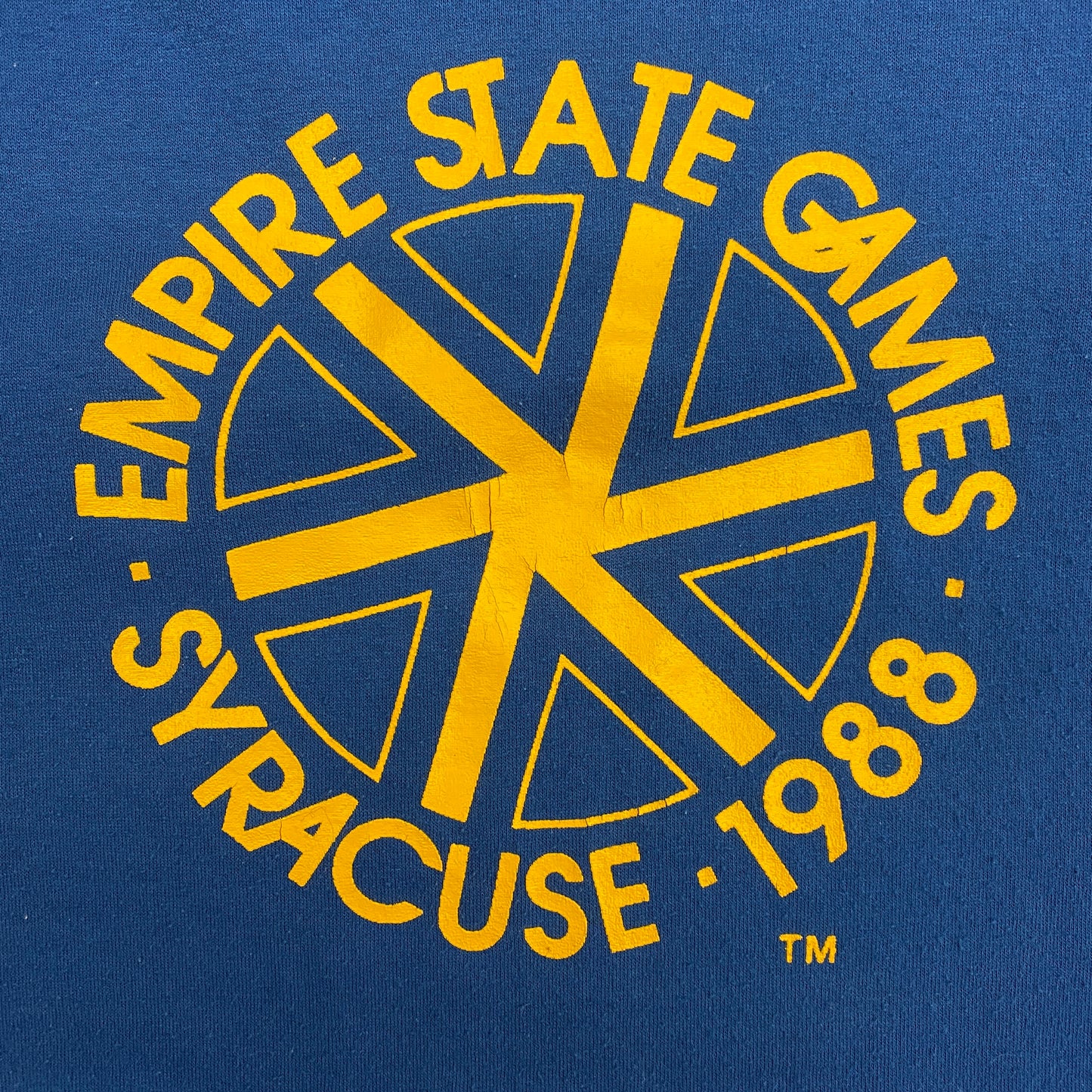 Vintage 1988 Empire State Games: Syracuse Tee - Size XL