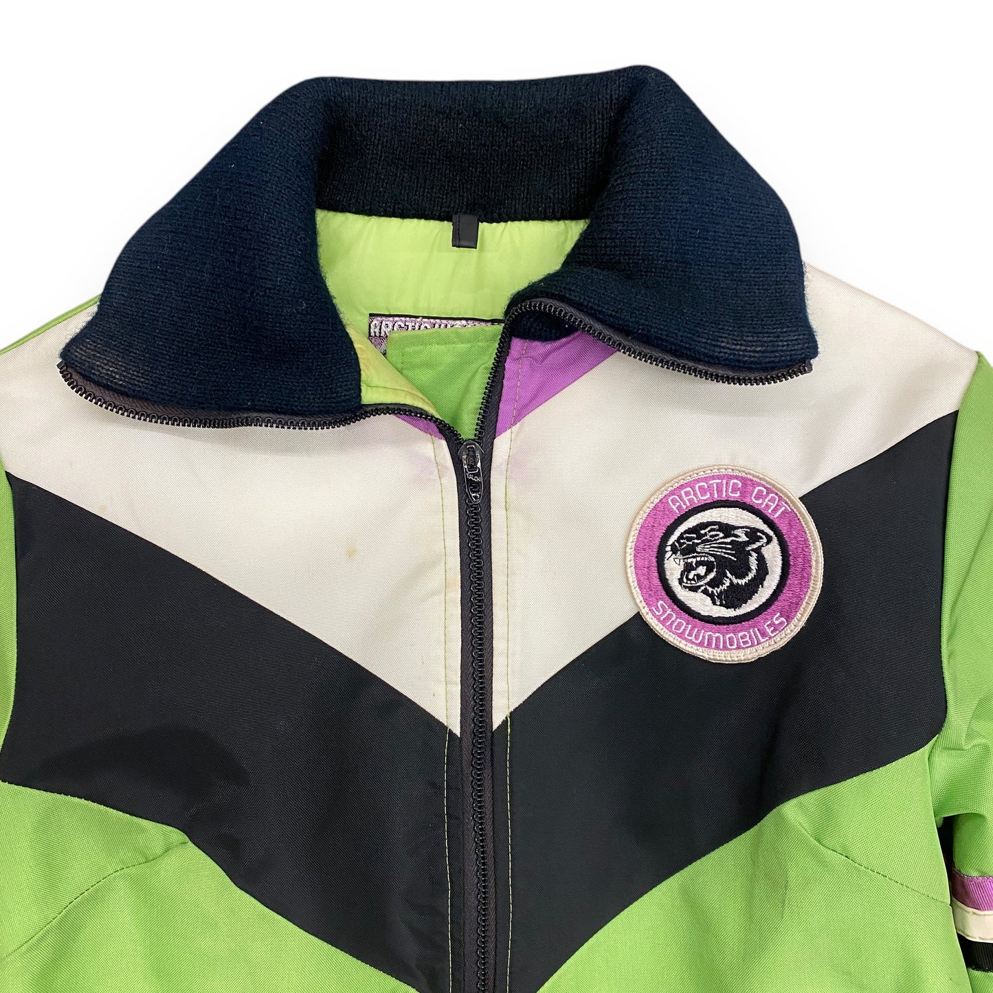 Vintage 1970s Arctic Cat Snowmobiles Winter Jacket - Size XS