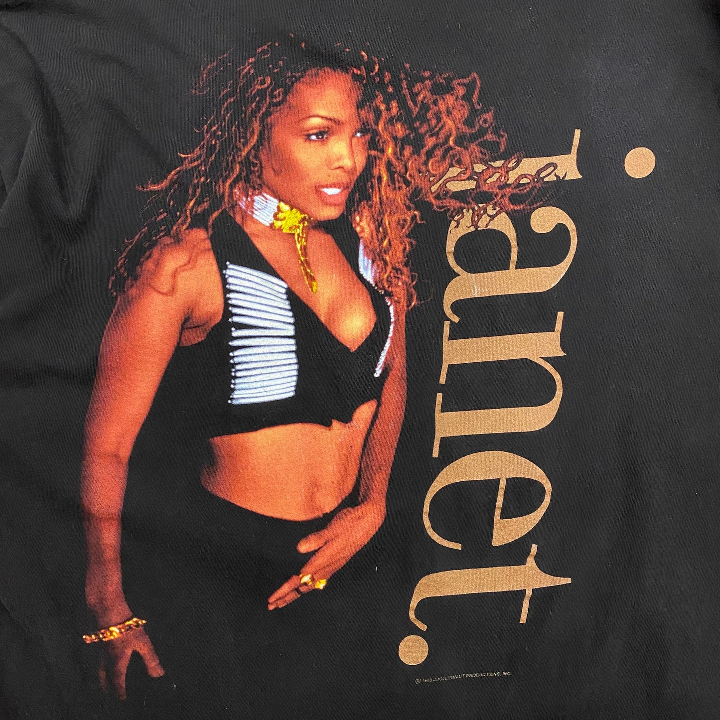 Vintage 1993/1994 Janet Jackson Tour Tee - Size XL
