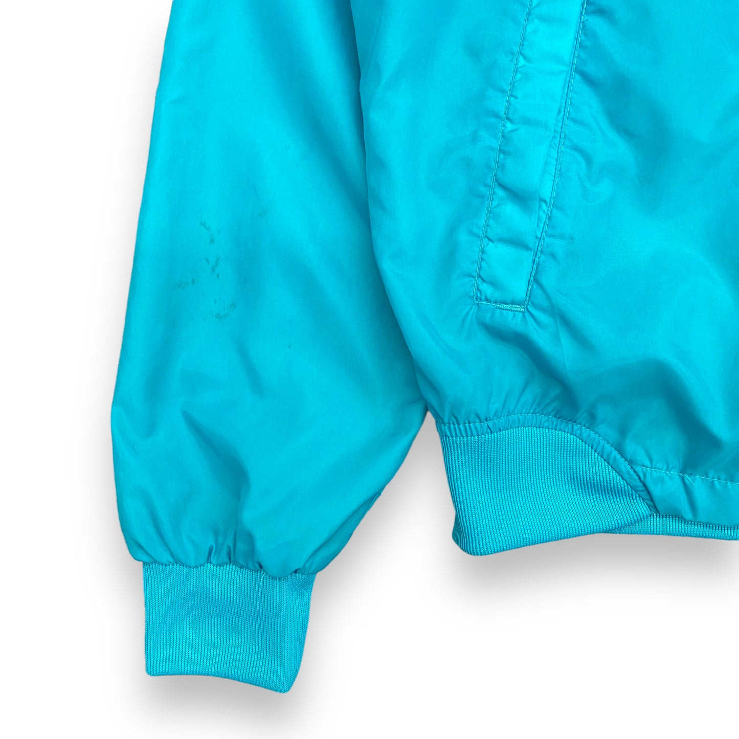 Vintage Adirondack Golf & Country Club Embroidered Teal Windbreaker - Size XL