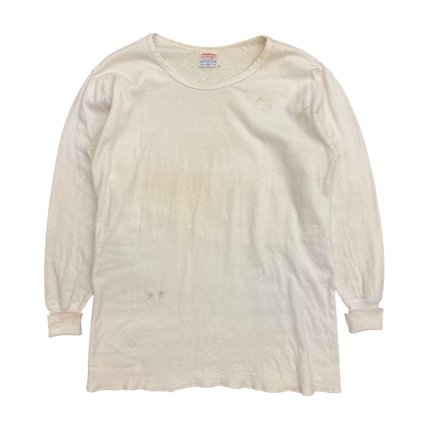 1940s/1950s Duofold Style 701 Thermal Shirt - Size 46