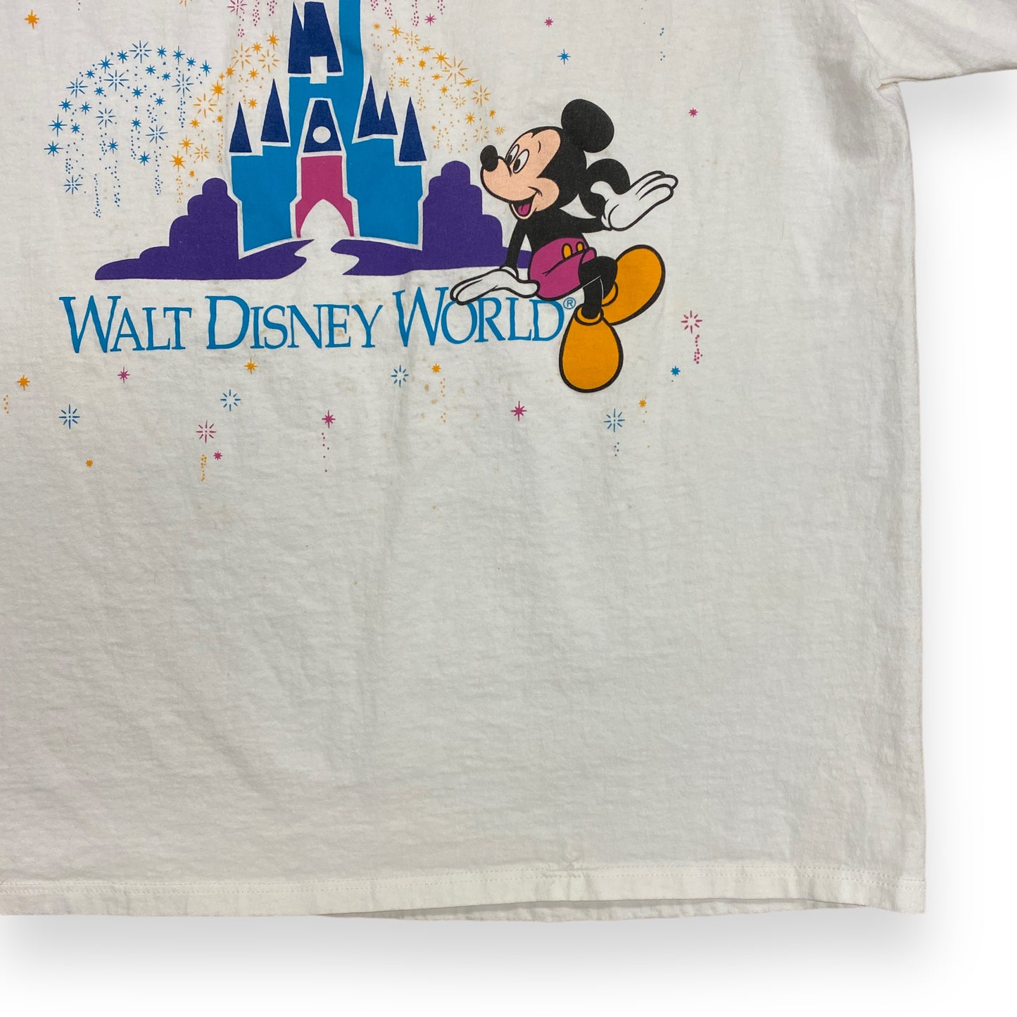 Vintage 1990s Walt Disney World "Mickey" Tee - Size XL