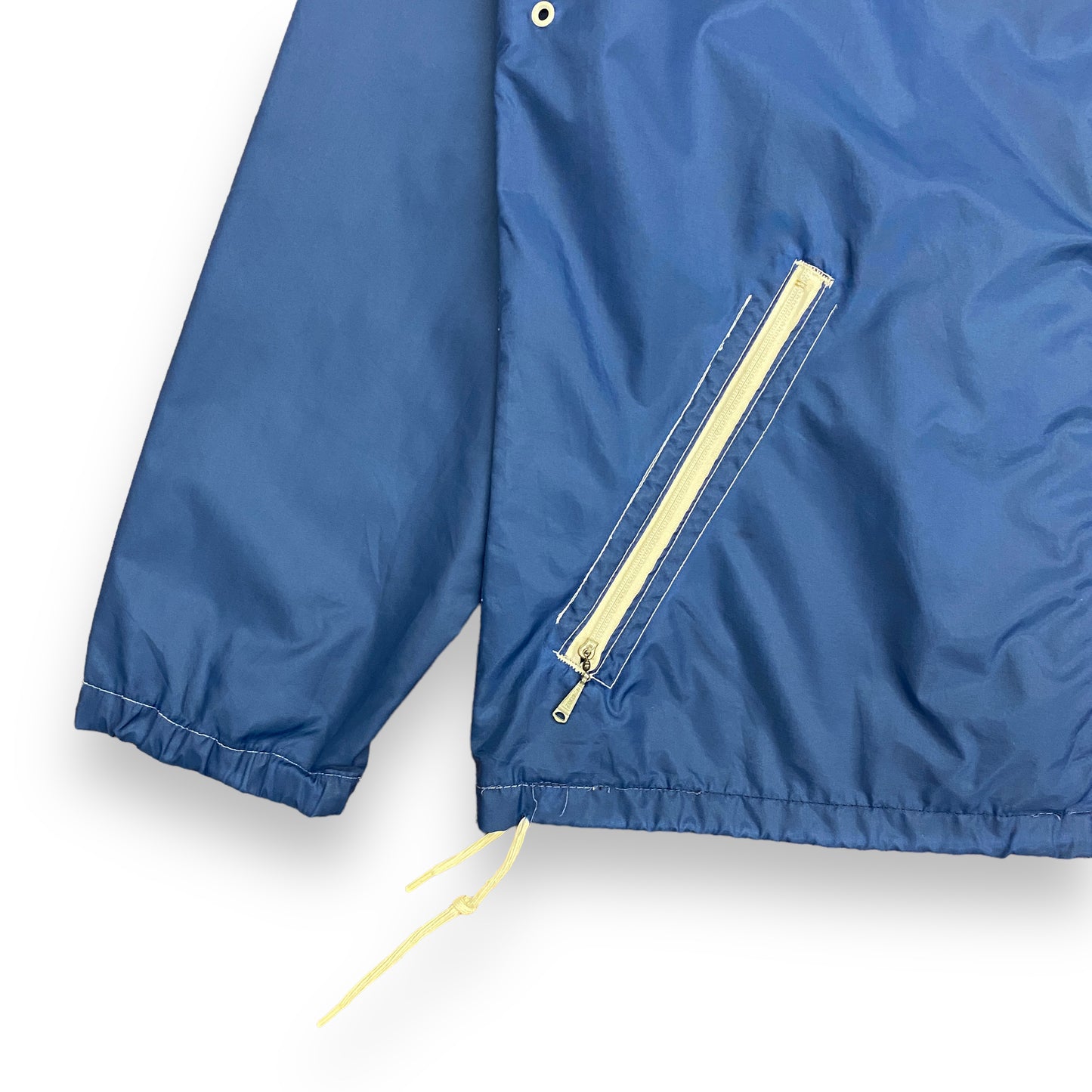 1970s White Stag Navy Blue Windbreaker Jacket - Size Large