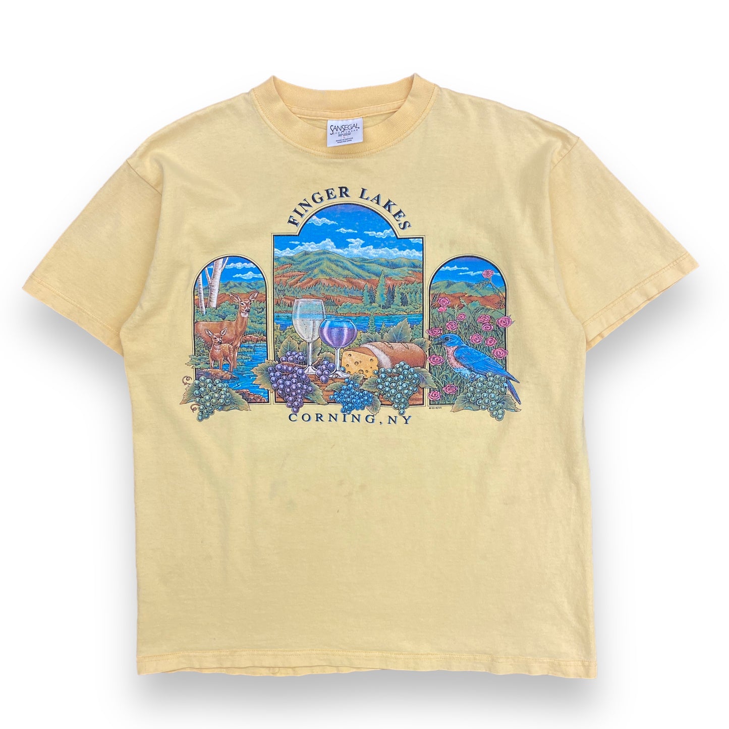 Vintage Finger Lakes: Corning NY Tee - Size Large