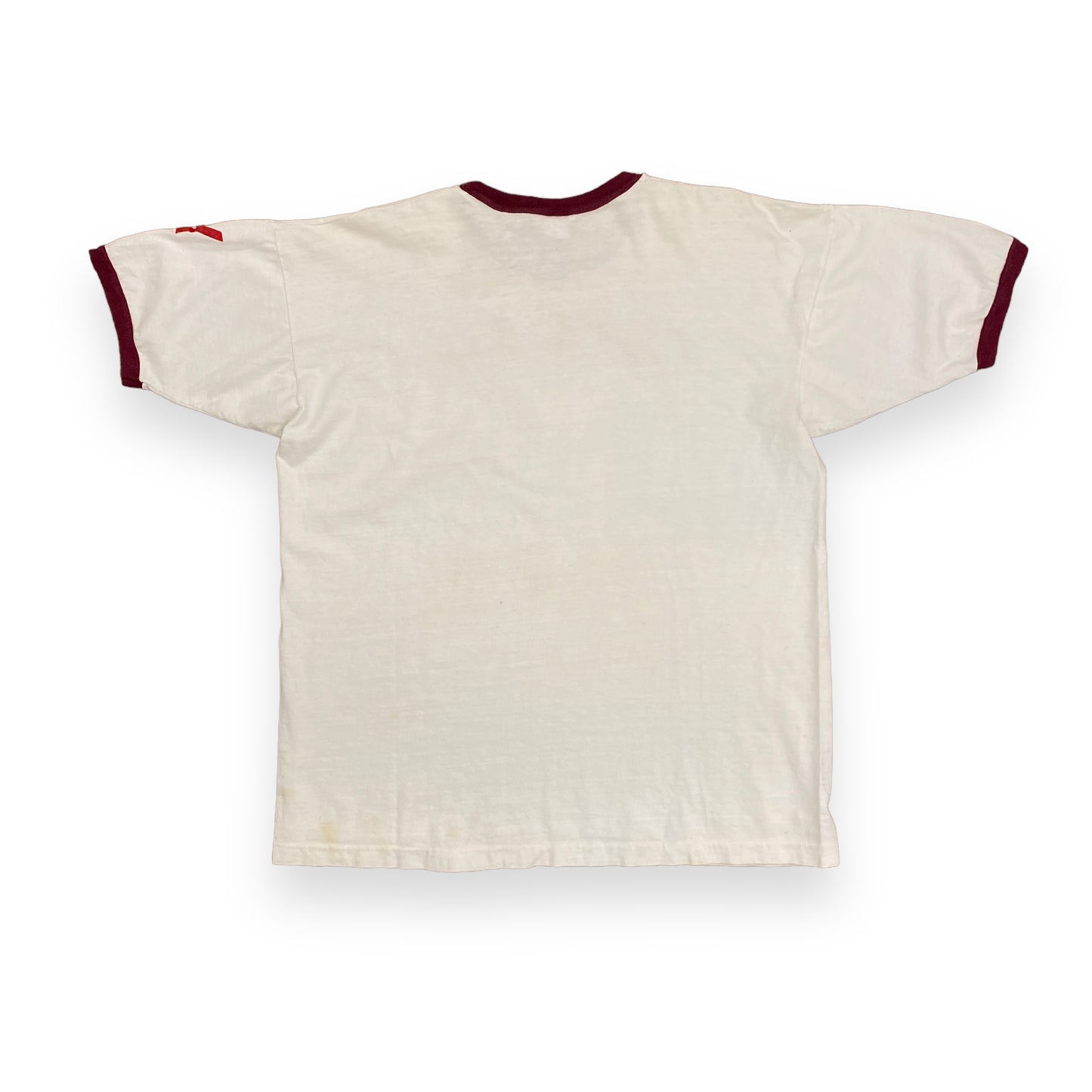 Vintage 1970s Snoopy x Colgate University Thrashed Ringer Tee - Size XL