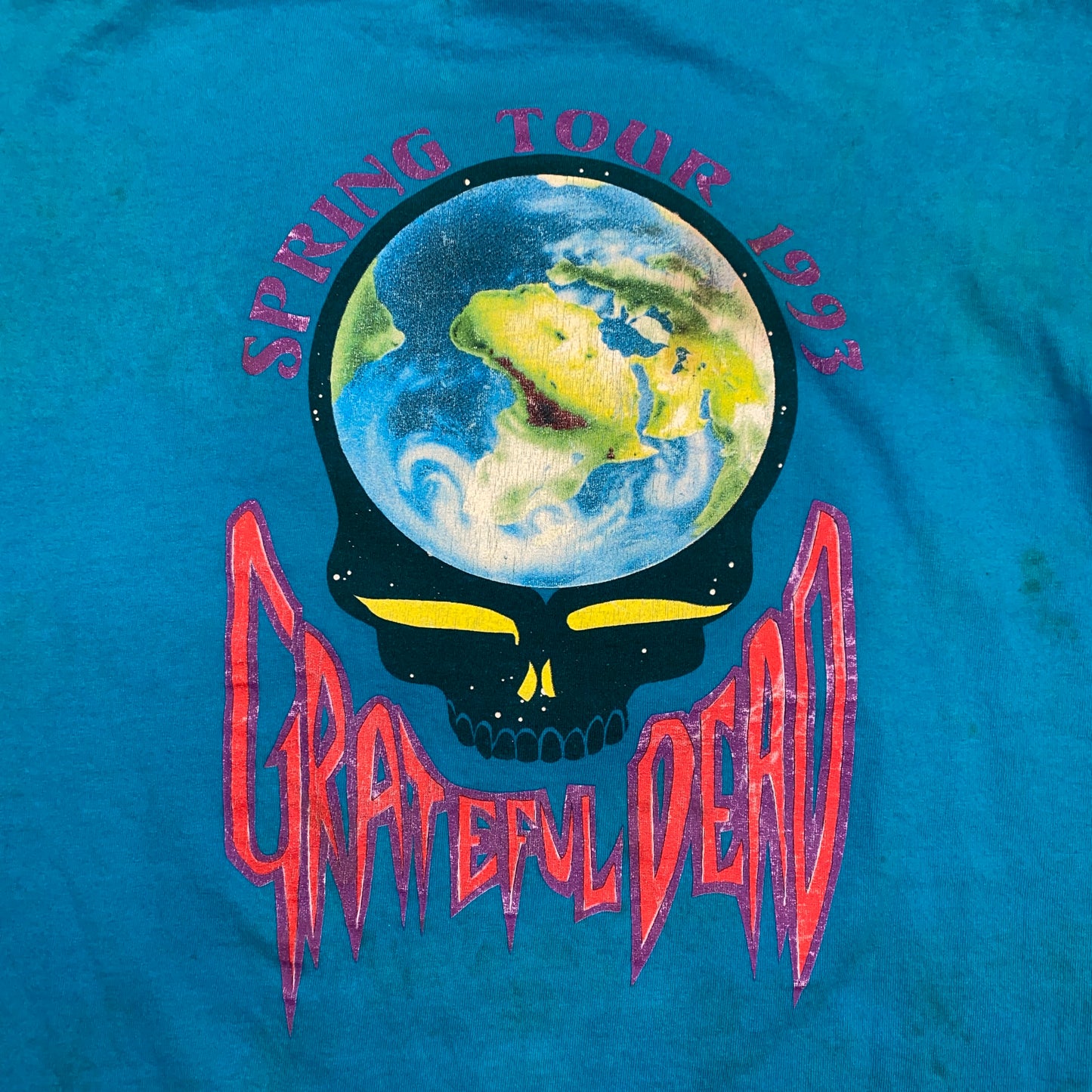 Vintage Thrashed 1993 Grateful Dead Spring Tour Tee - Size XL