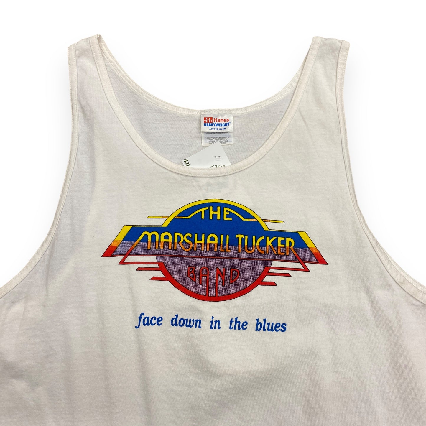 Vintage 1990s The Marshall Tucker Band "face down in the blues" Tank - Size XL