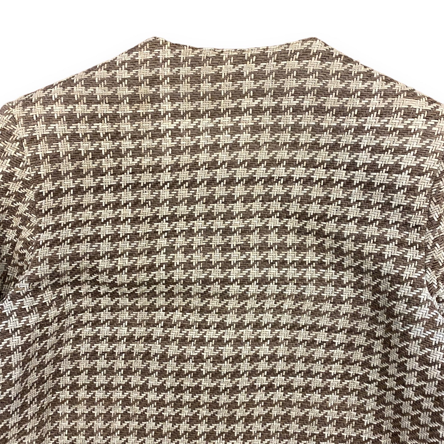 1980s Mario Valentino Woven Hidden Button Jacket - Size Small/Medium