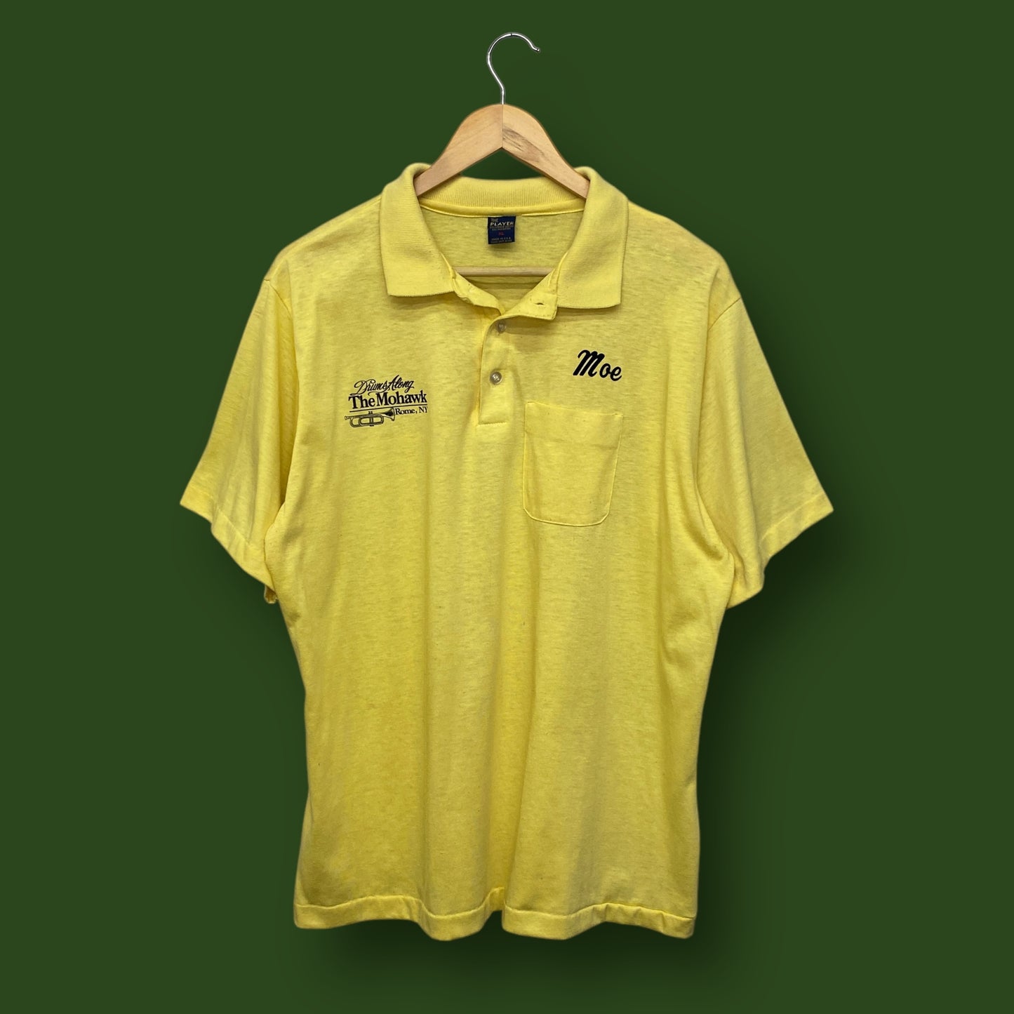 1980s "Drums Along the Mohawk" Polo - Size XL