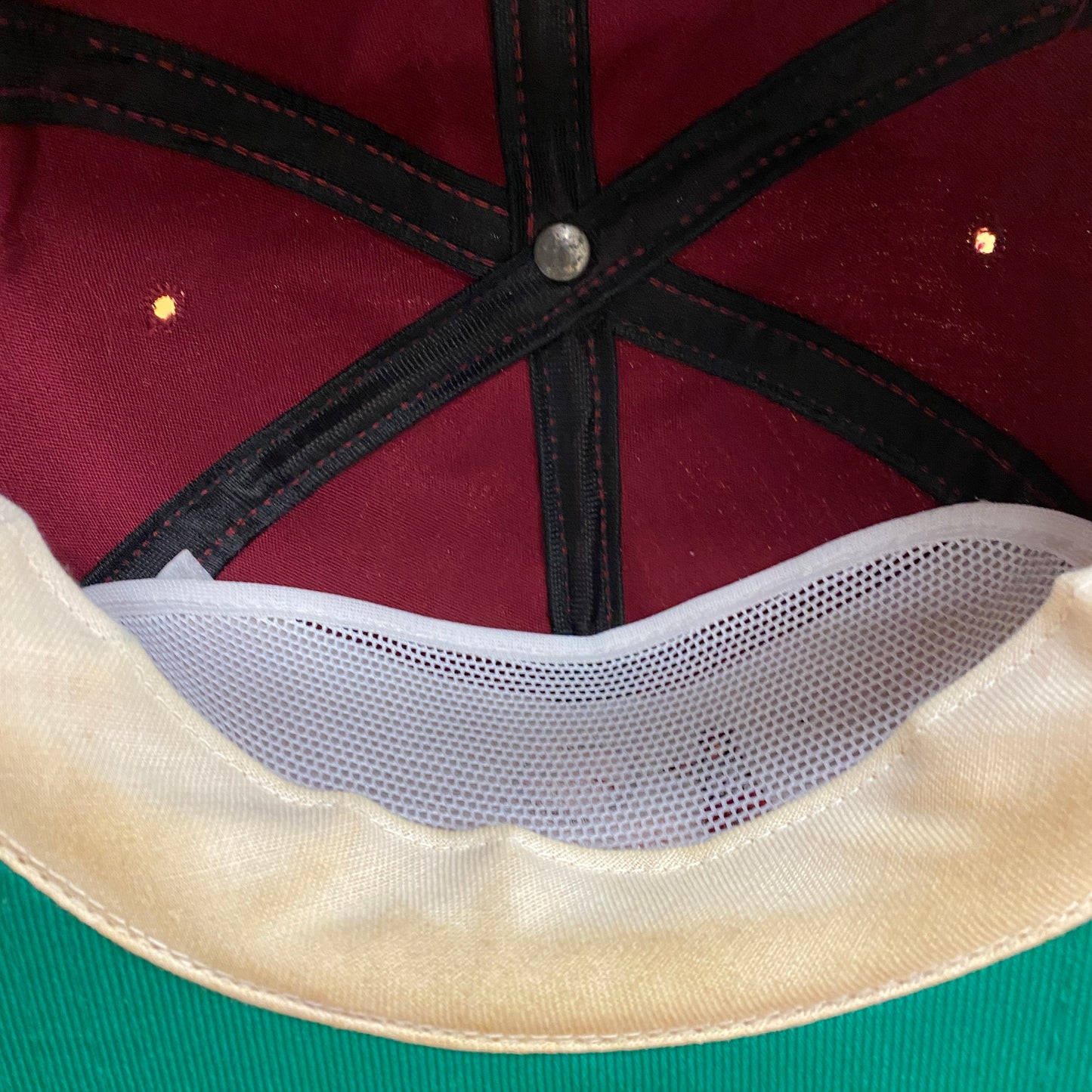 Vintage 1990s Barker Brook Golf Club Braided Strapback Hat