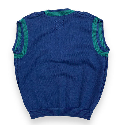 Vintage Jantzen Classics Cable Knit Sweater Vest - Size Medium