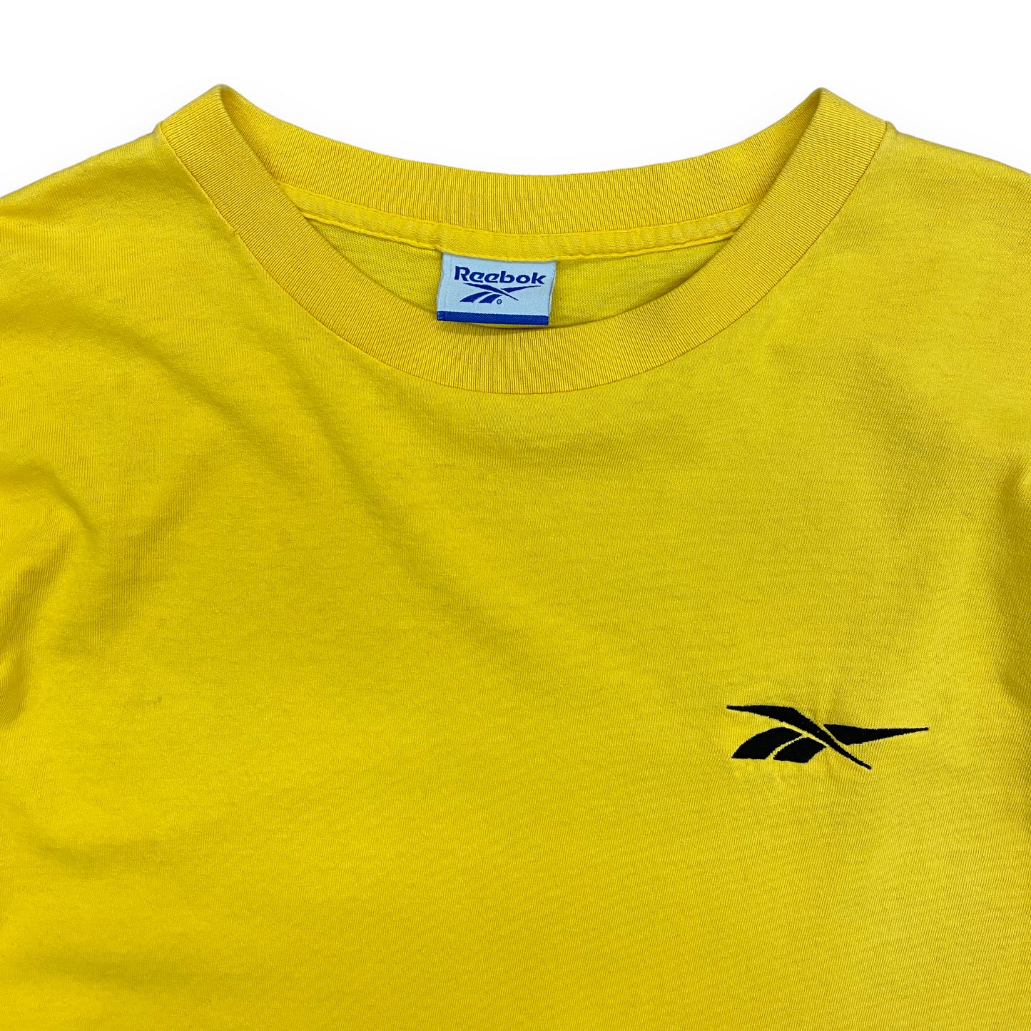1990s Reebok Single Stitch Logo Tee - Size Large