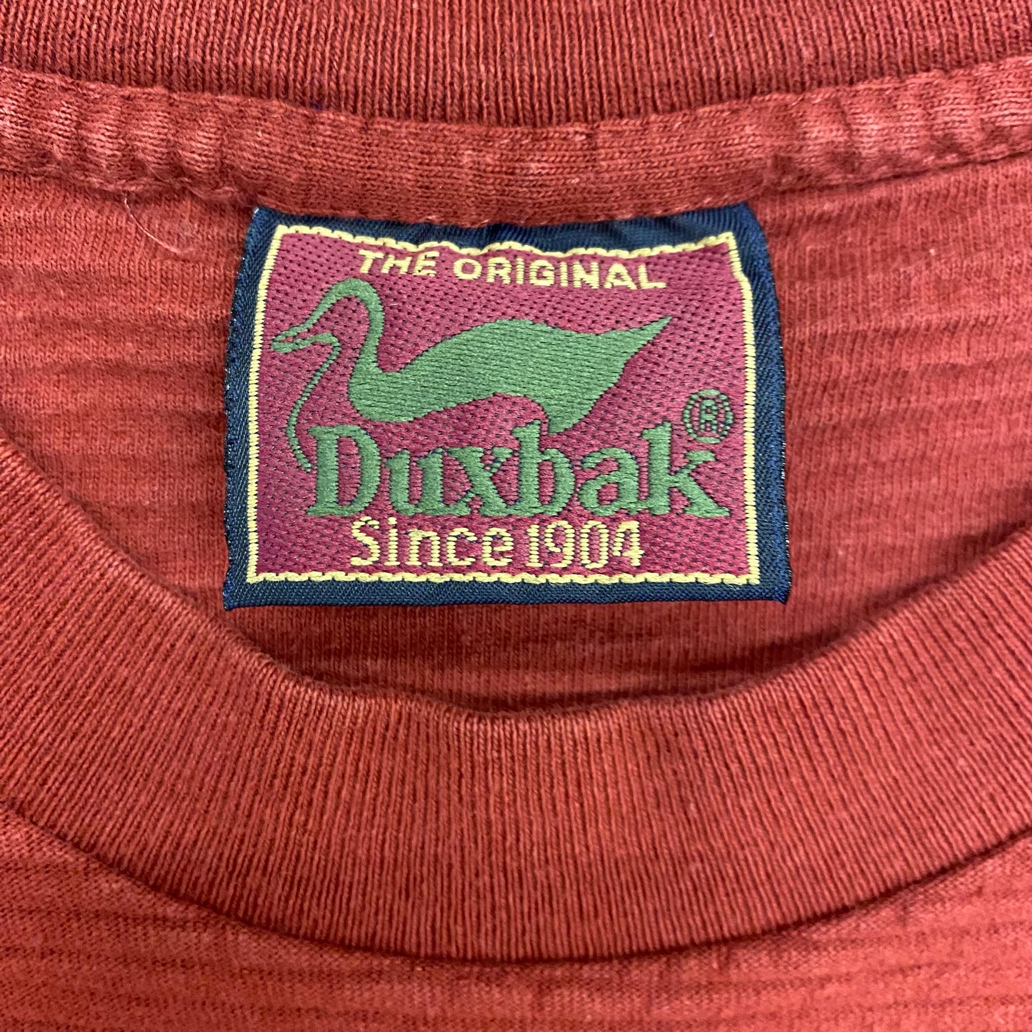 1990s Duxbak Fishing "Opening Day" Single Stitch Tee - Size XL
