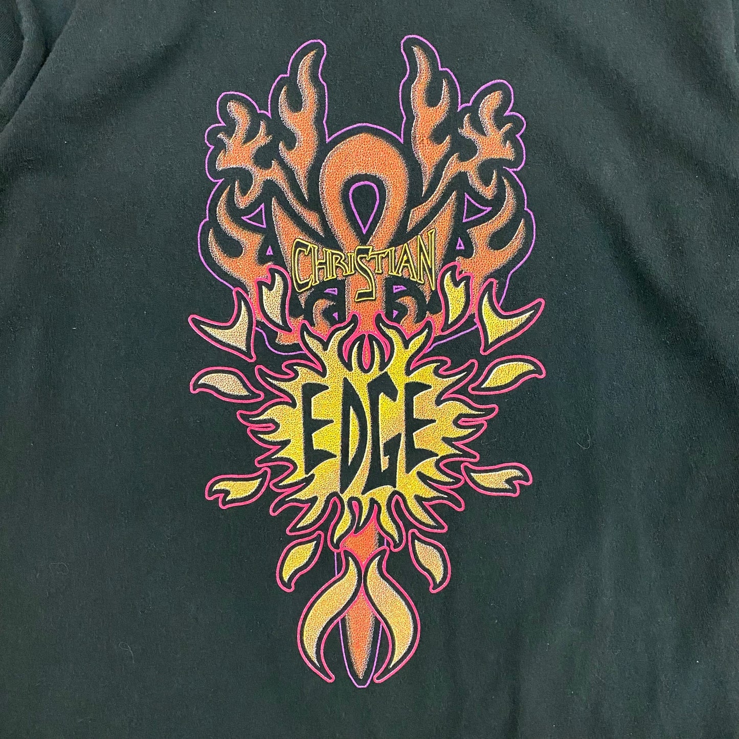 Y2K Edge & Christian WWF WWE Wrestling Tee - Size Large