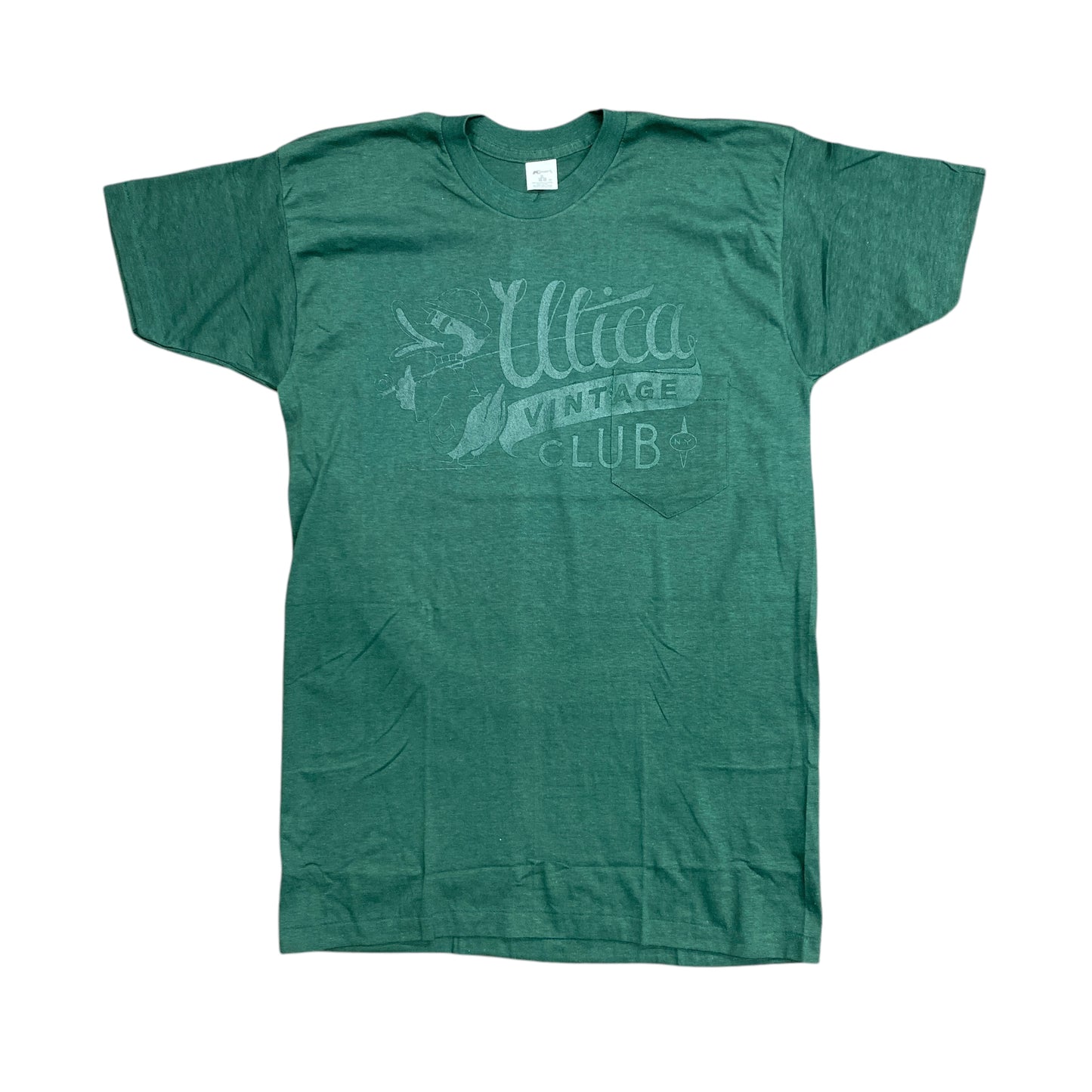 Vintage Green Logo Tee - Size XL (Fits M/L)