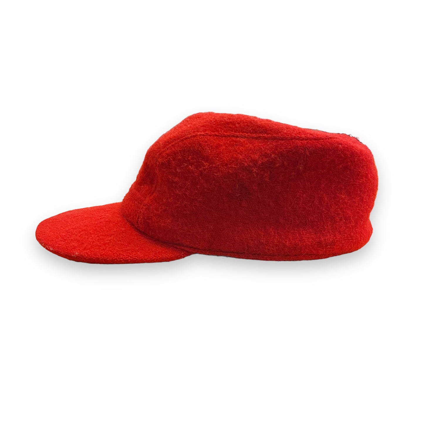 Vintage 1940s/1950s Utica Duxbak Red Wool Hunting Cap