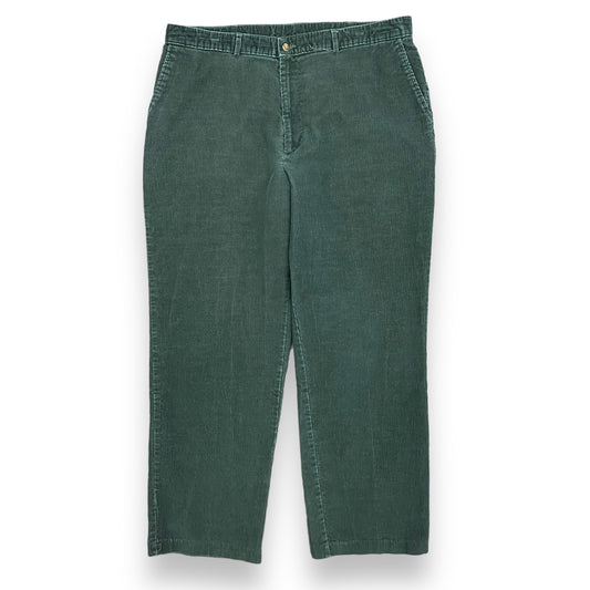 Y2K Forest Green Corduroy Pants - 36"x28"