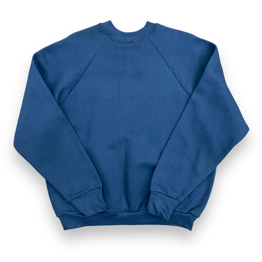 NWT Vintage UVC Logo Navy Blue Raglan Sweatshirt - Size Large
