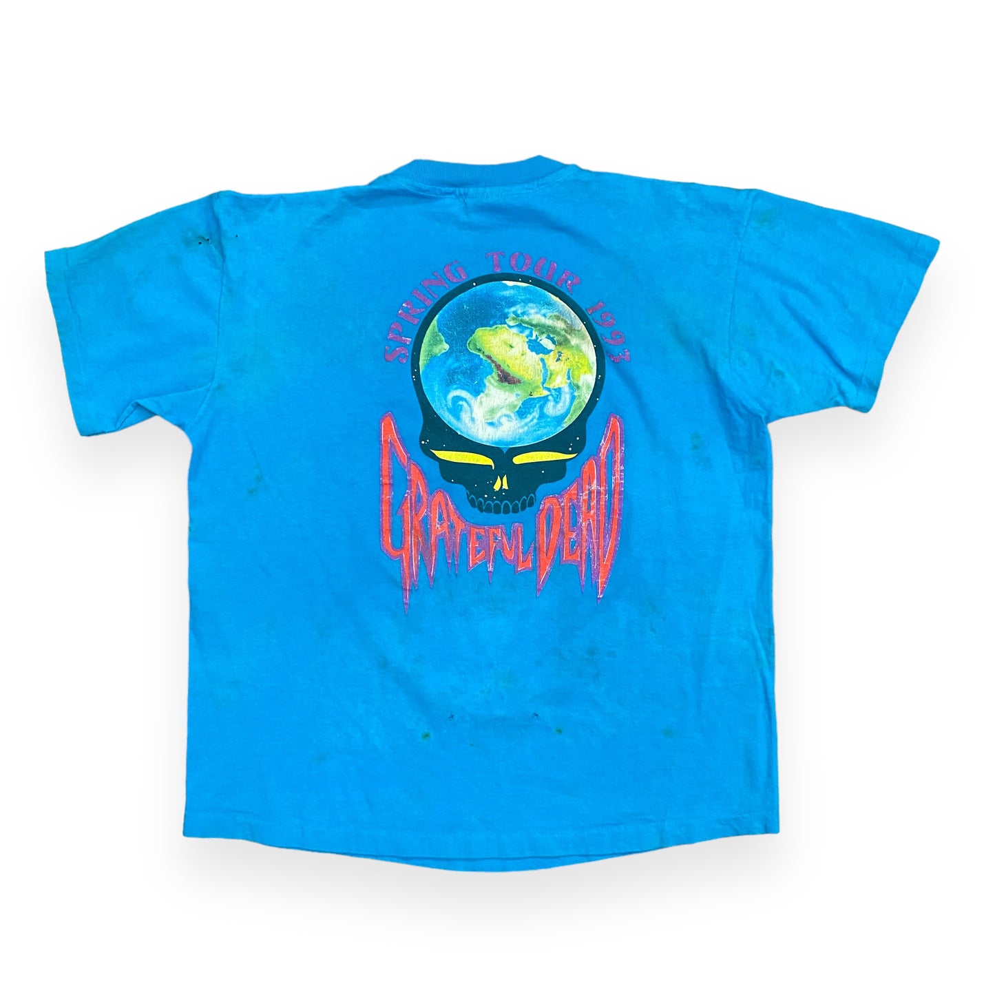 Vintage Thrashed 1993 Grateful Dead Spring Tour Tee - Size XL