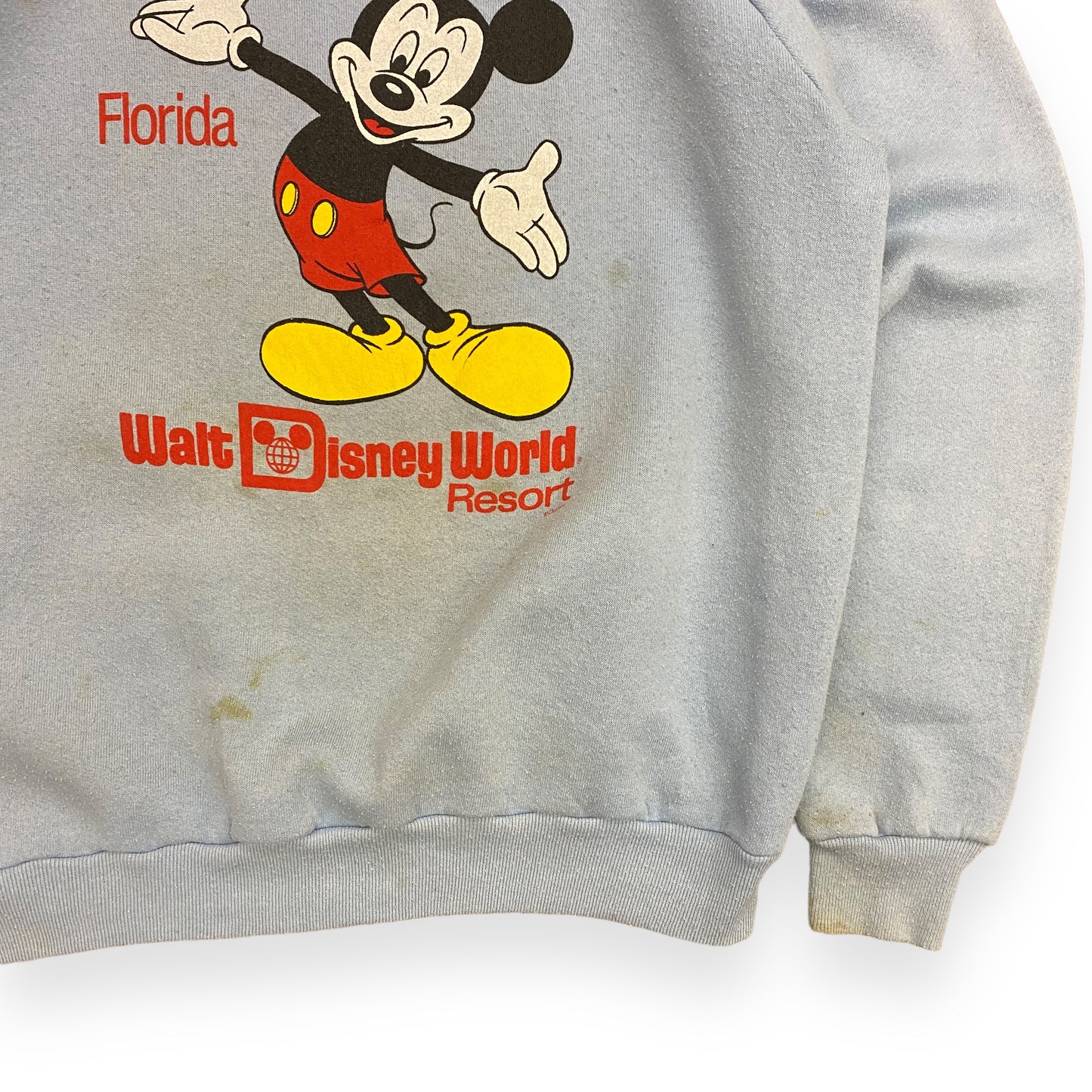 Vintage 1980s Walt Disney World Resort Mickey Sweatshirt - Size Large