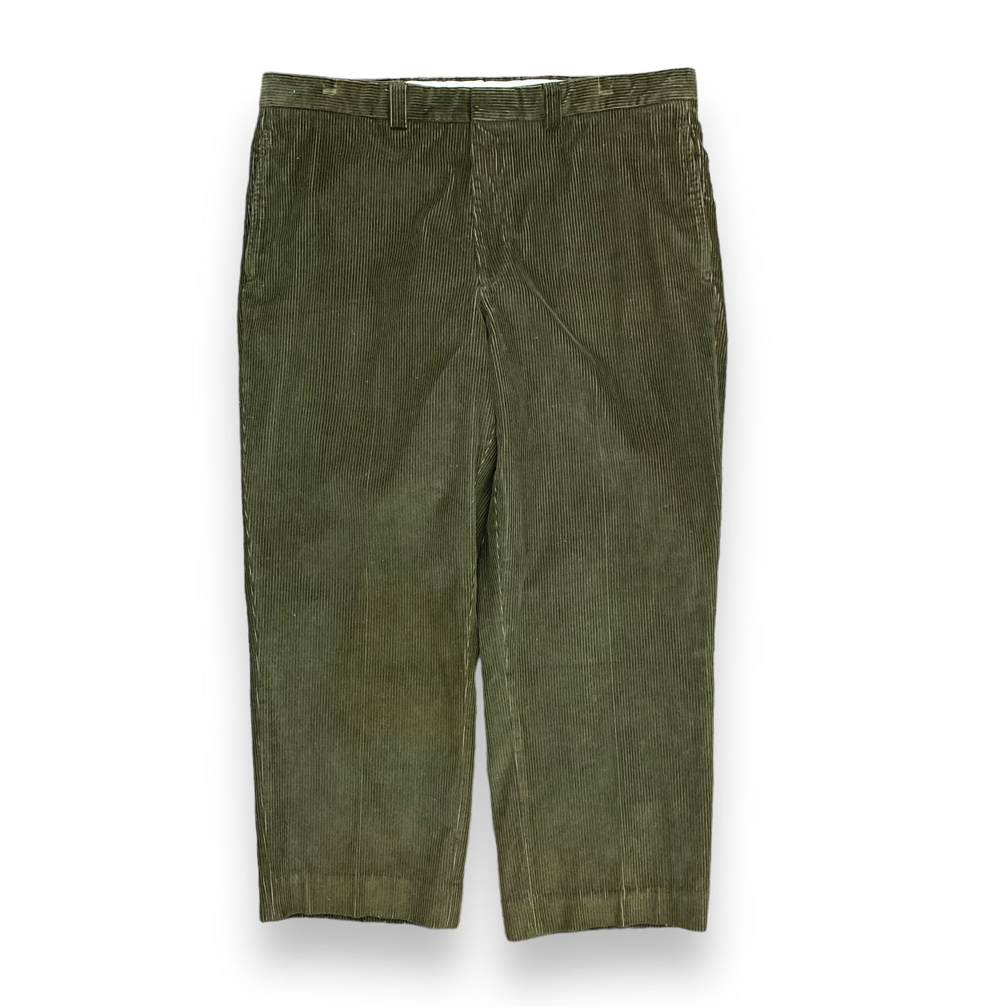 Vintage LL Bean Dark Olive Corduroy Pants - 38"x27"