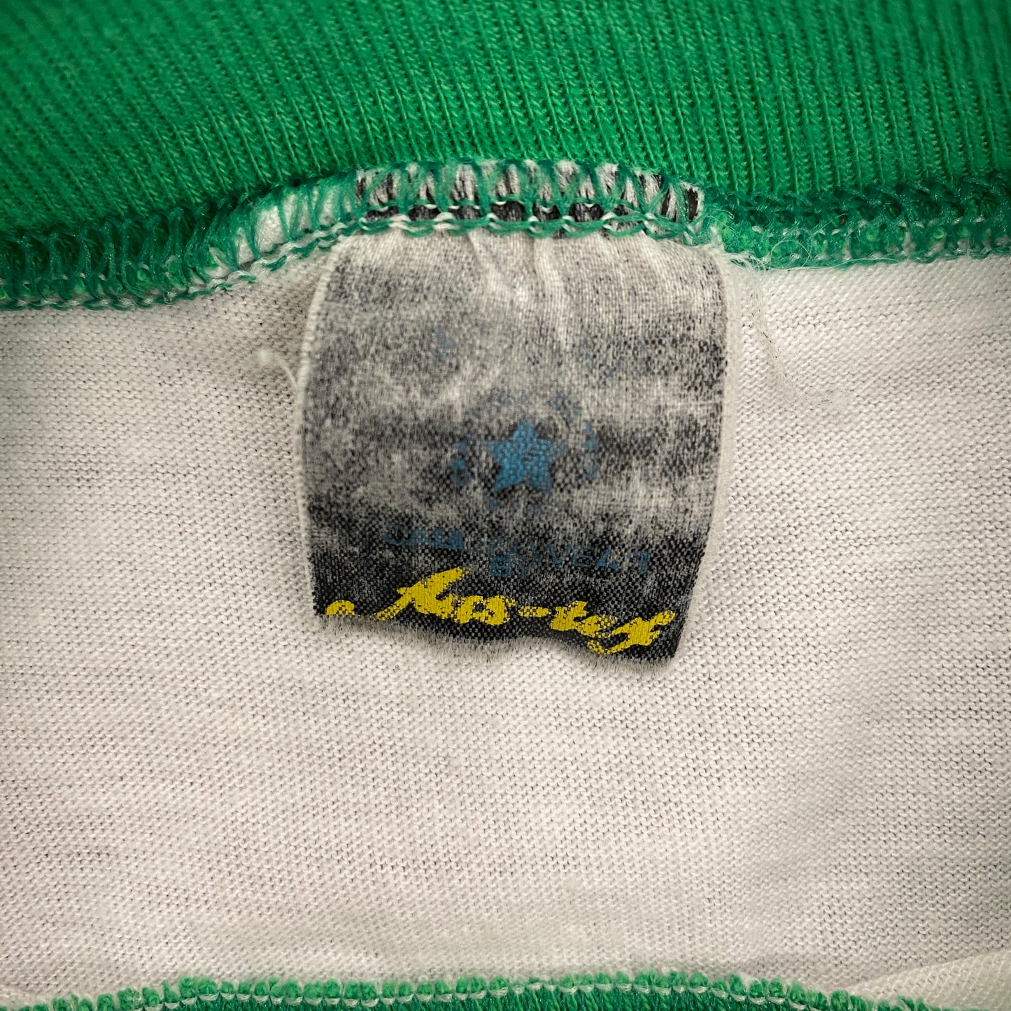 Vintage 1991 Falling Spring Horse Valley Ringer Tee - Size Small