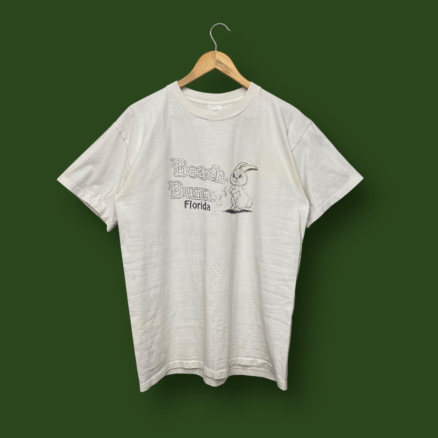 1990s "Beach Bunny" Graphic Tee - Size Large