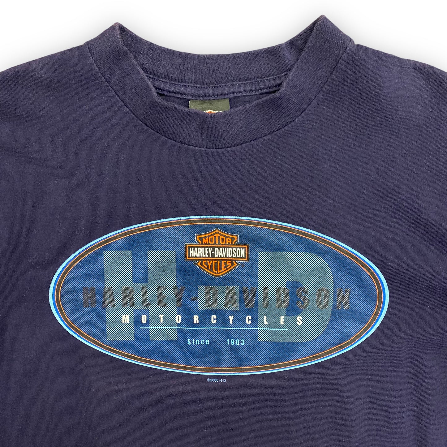 2000 Harley Davidson Motorcycles: Binghamton NY Tee - Size Large
