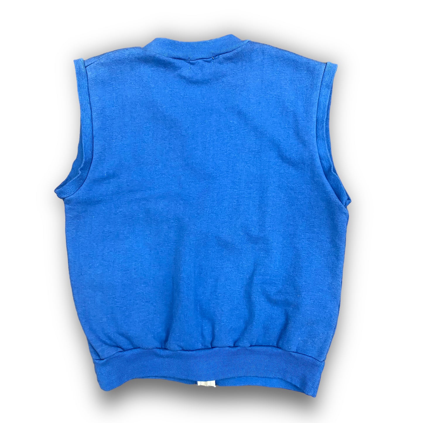 1980s Generation One Thermal Lined Blue Vest - Size Medium