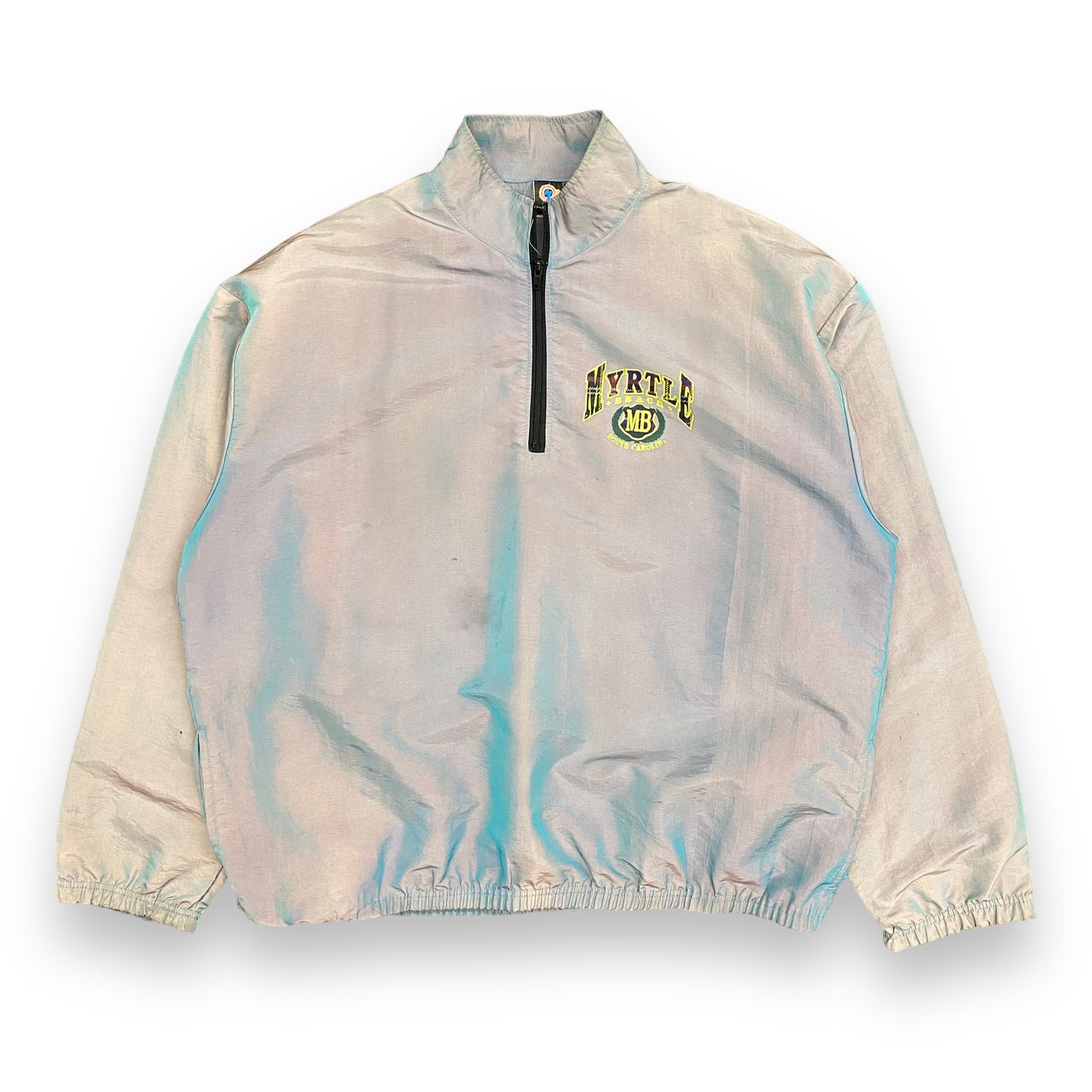 Vintage 1990s Myrtle Beach Golf Iridescent Windbreaker - Size XL
