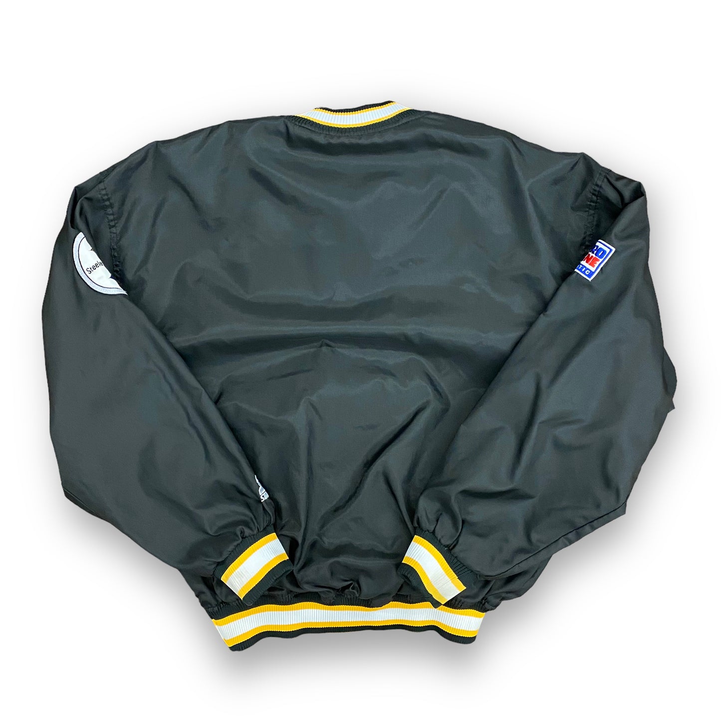 Vintage 1990s Pro Line by Starter Pittsburgh Steelers Pullover Windbreaker - Size Large