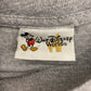Vintage Walt Disney World Gray Character Logo Tee - Size Medium