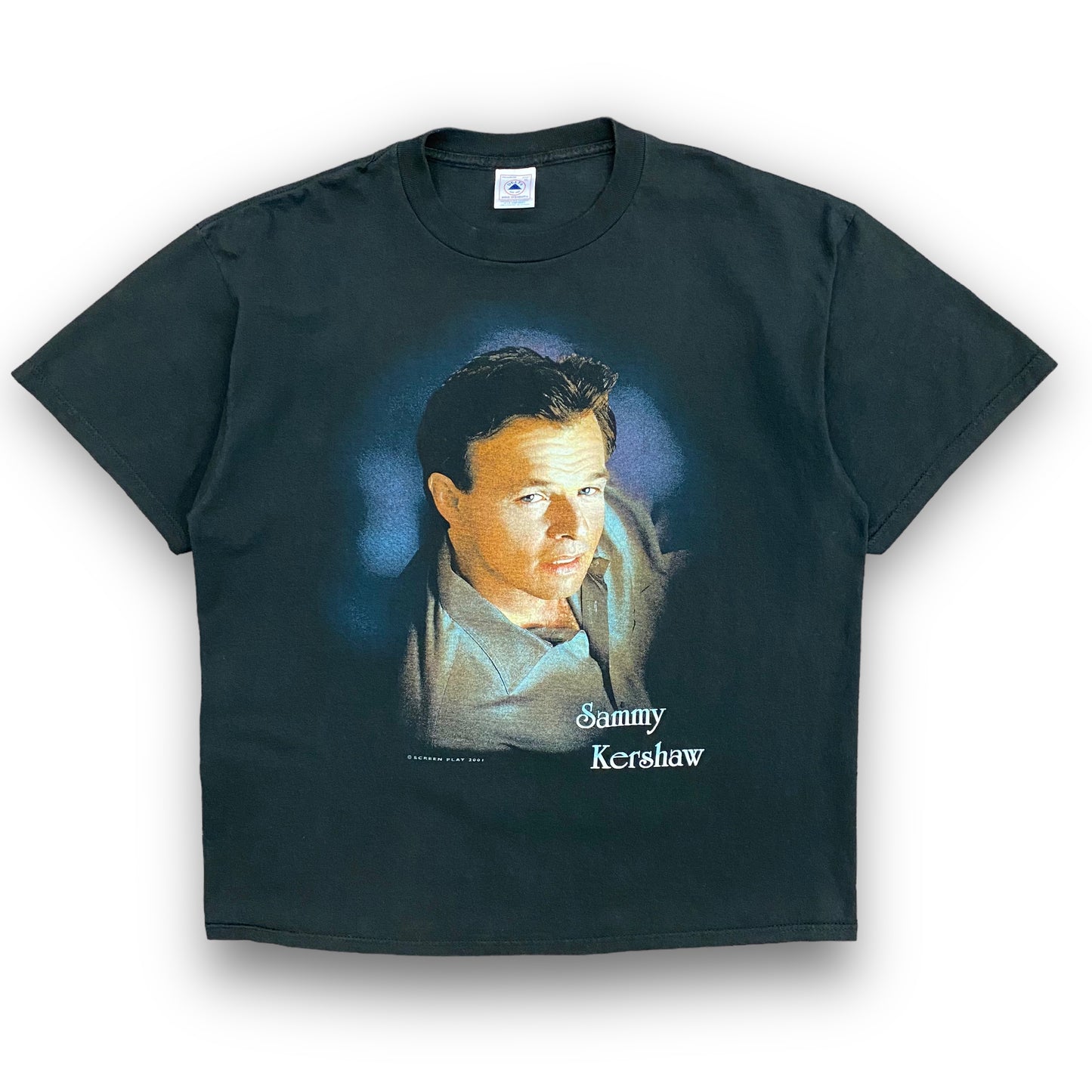 2001 Sammy Kershaw Black Tour Tee - Size XL