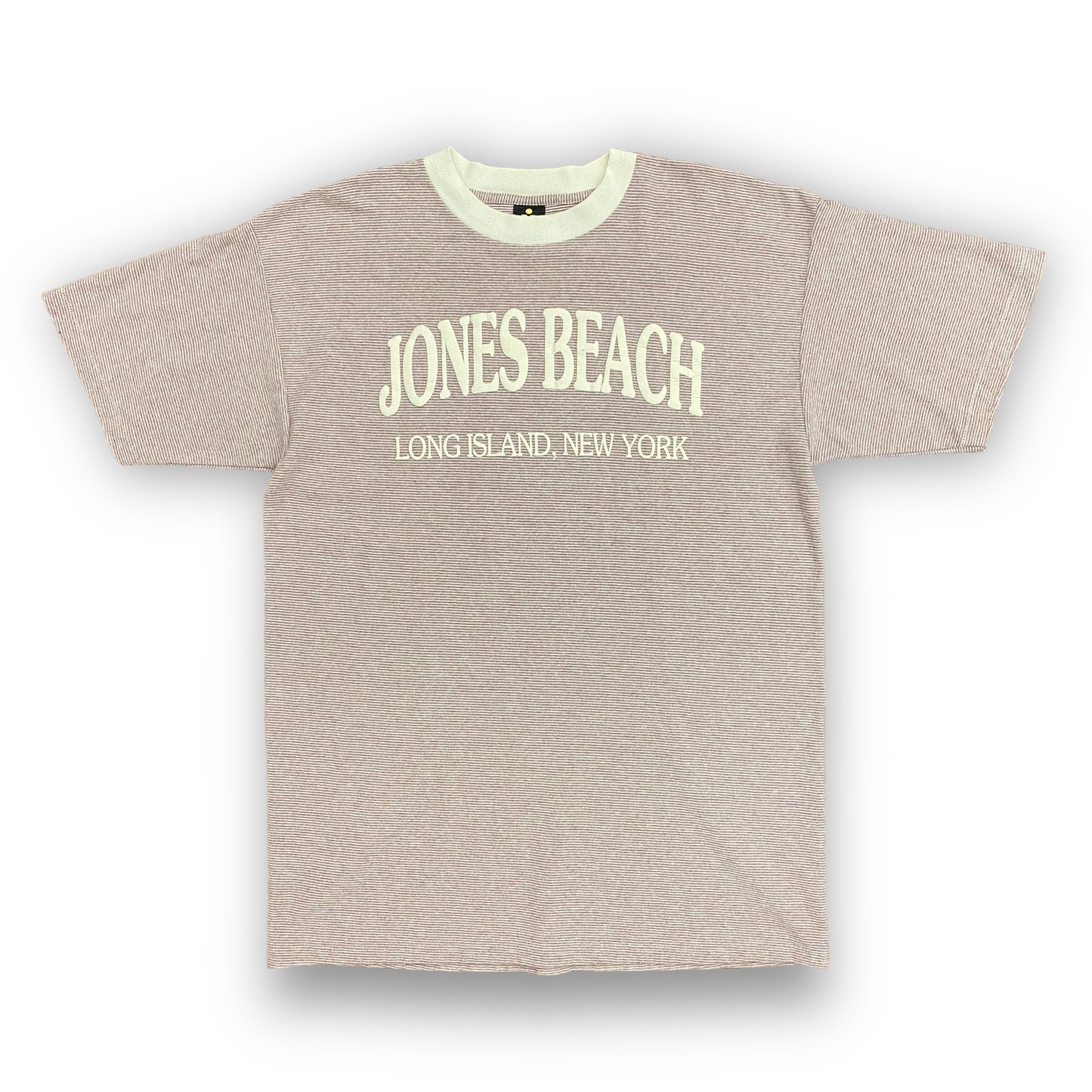 Vintage 90s Jones Beach Long Island Puff Print Tee - Size XL