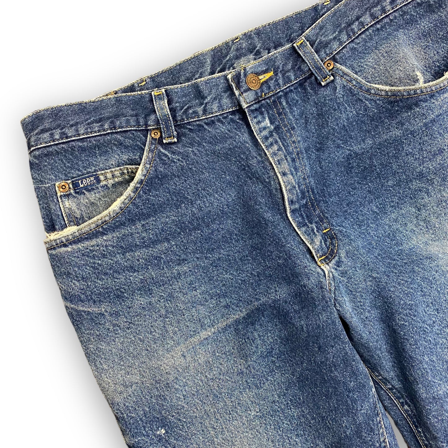 Vintage 1990s Lee Dark Wash Denim Jeans - 36"x27"