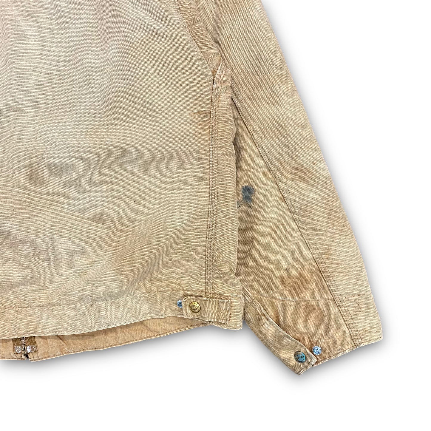 Vintage 1989 Carhartt Blanket Lined Detroit Jacket - Size Large