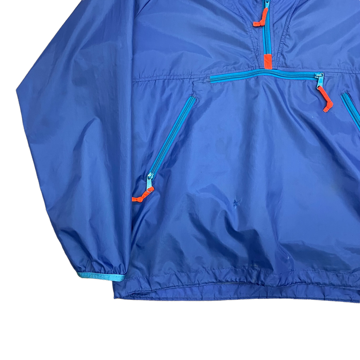 Vintage Sierra Designs Blue Anorak Jacket - Size Large