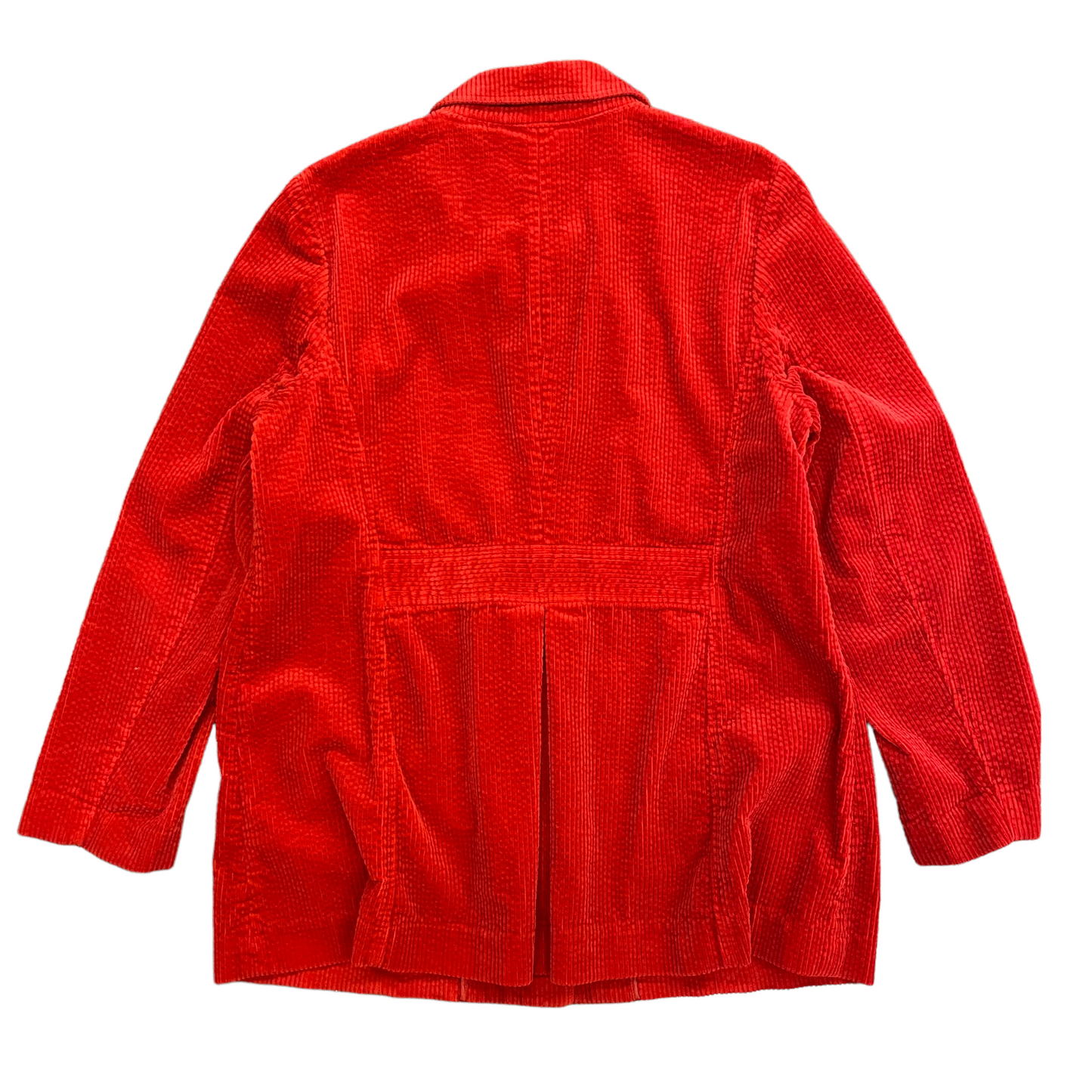 Y2K Red Corduroy Jacket - Size Large